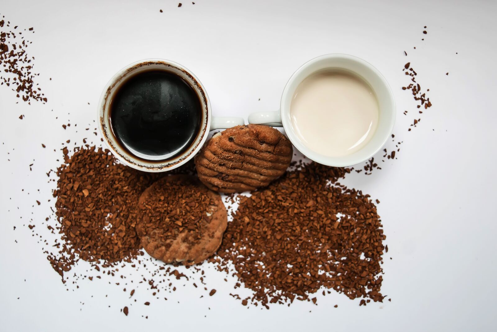 Nikon D5300 sample photo. Coffee with biscuits, biscuits photography