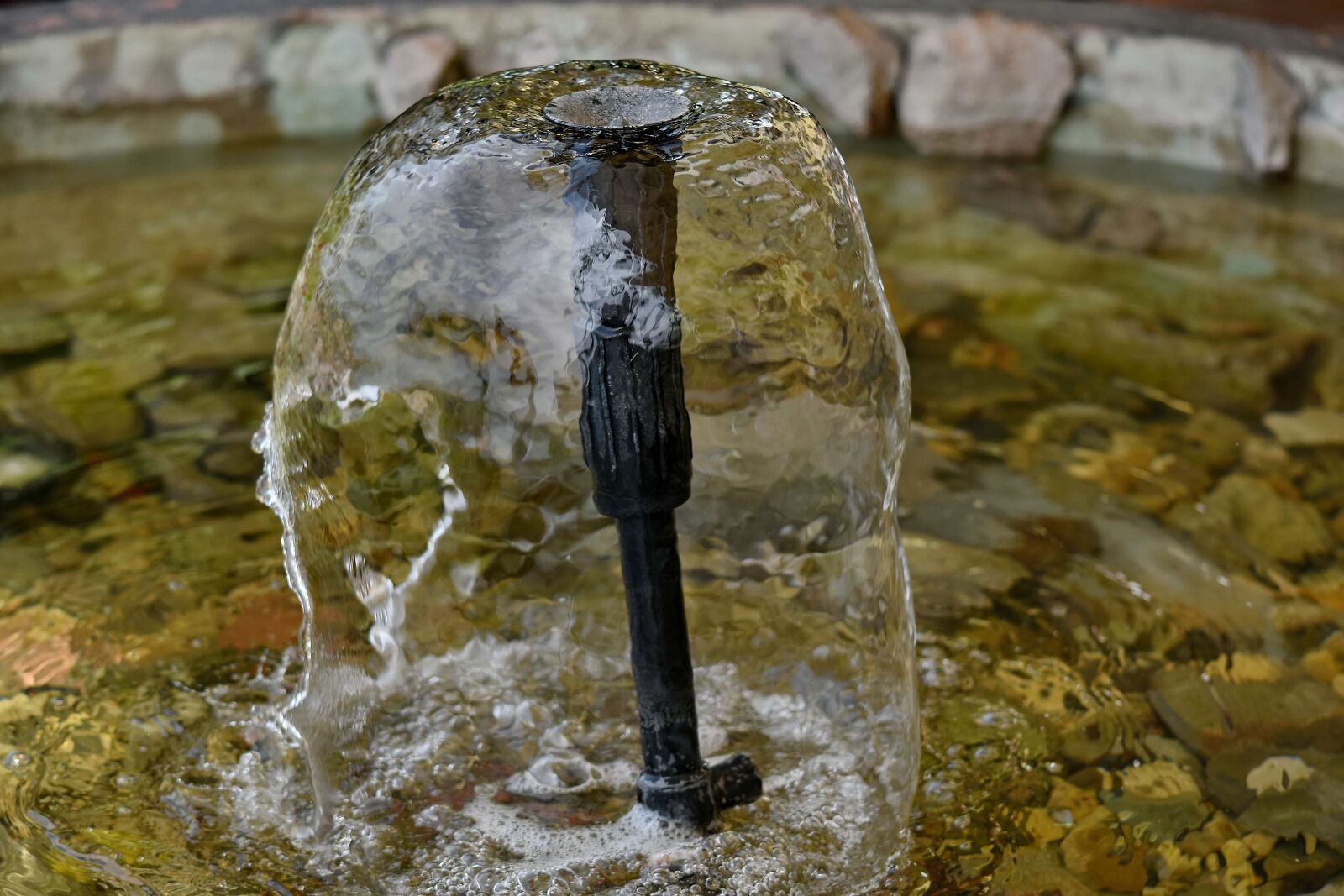 Nikon D5500 sample photo. Decoration, fountain, water, nature photography
