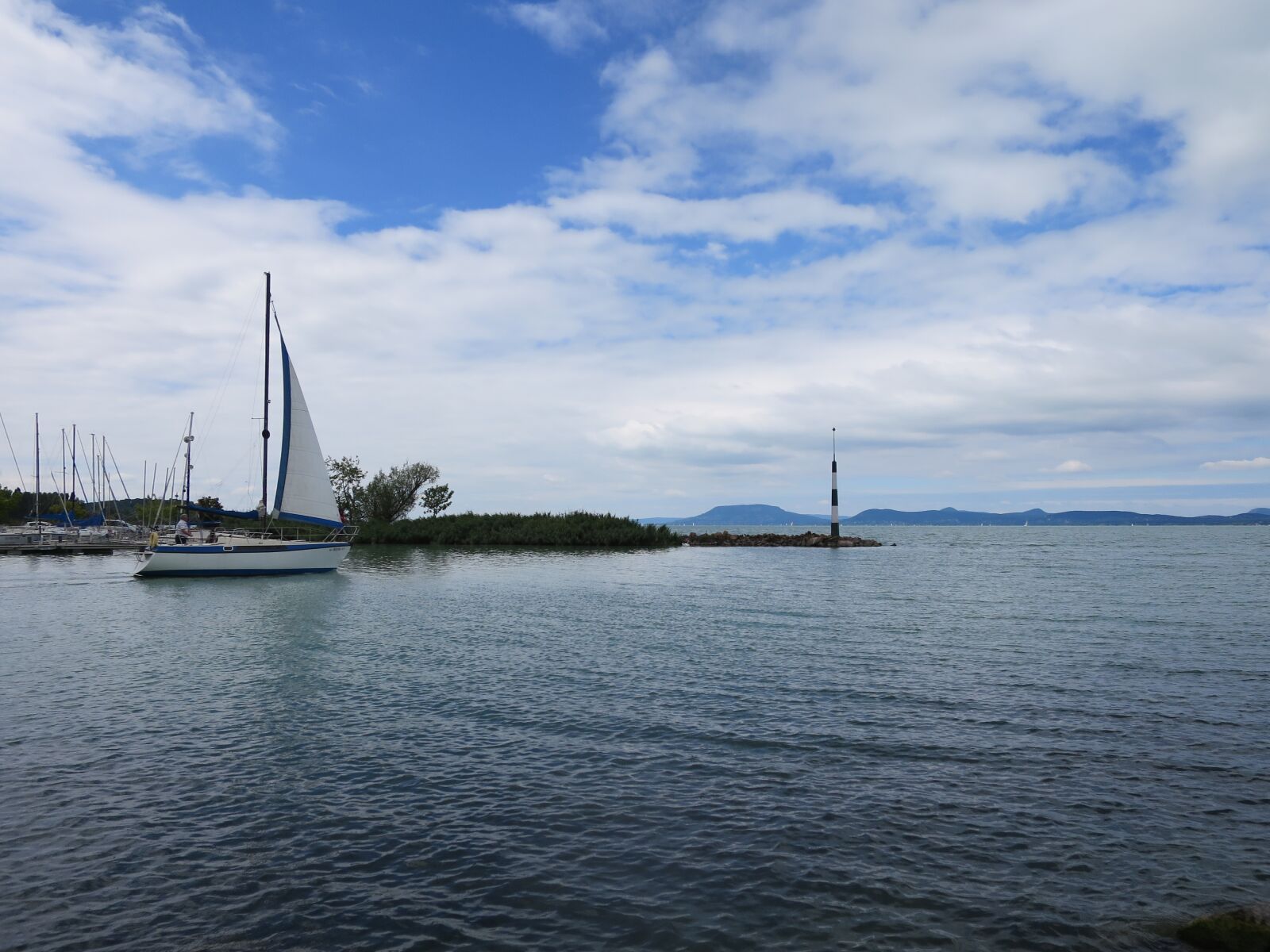 Canon PowerShot S120 sample photo. Lake balaton, lake, sailing photography