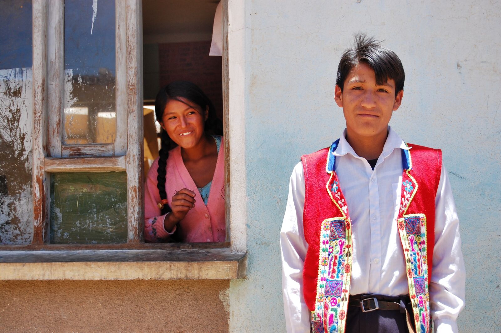 Nikon D40 sample photo. Bolivia, education, gender photography