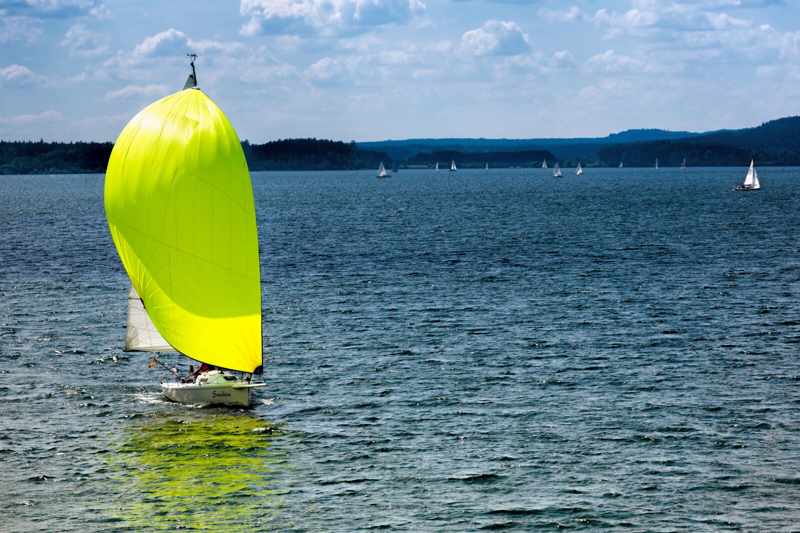 Canon EOS 5D Mark III sample photo. Sail, boat, water photography