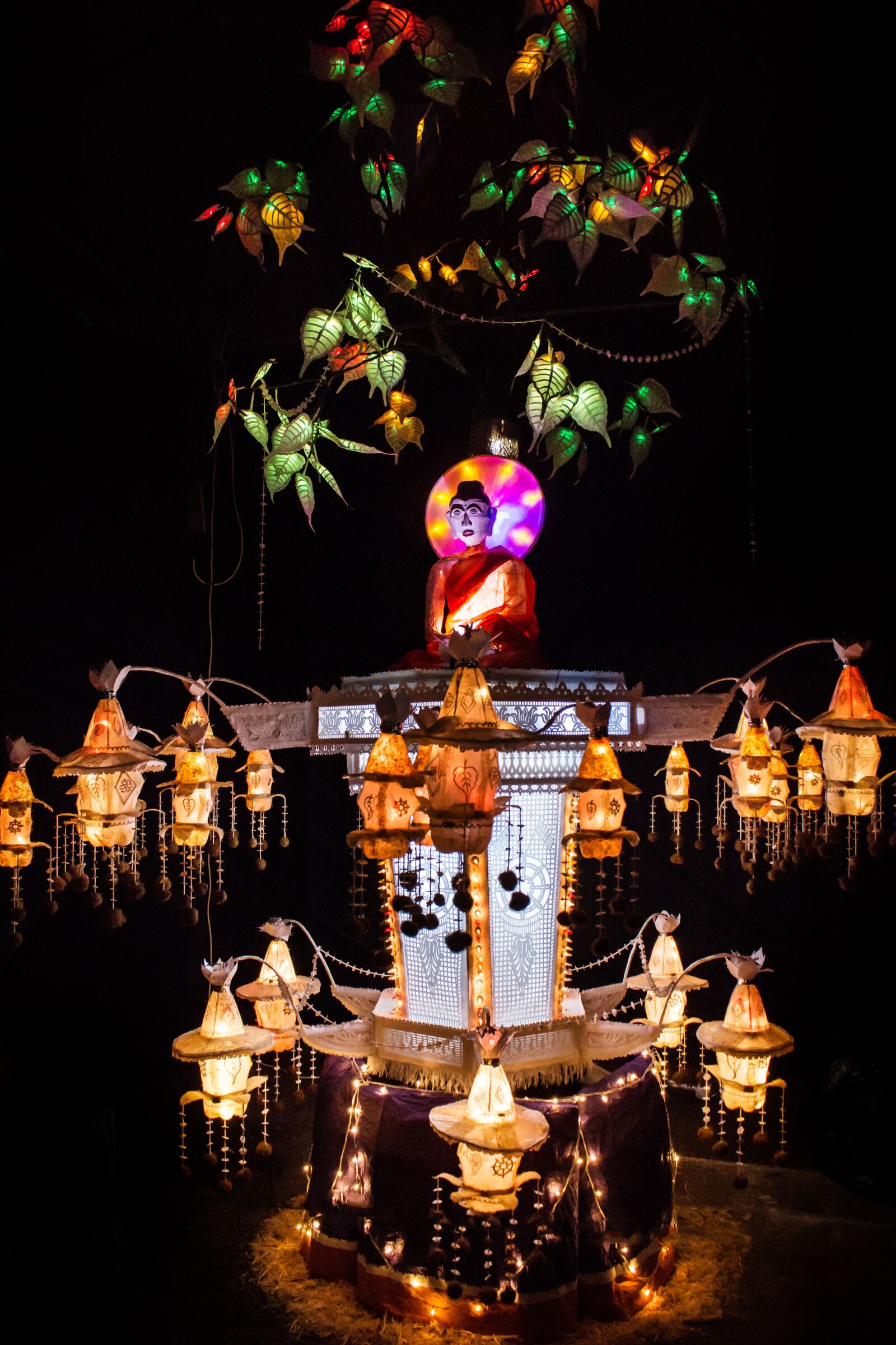 Canon EOS 700D (EOS Rebel T5i / EOS Kiss X7i) sample photo. Vesak, colombo, cultural photography