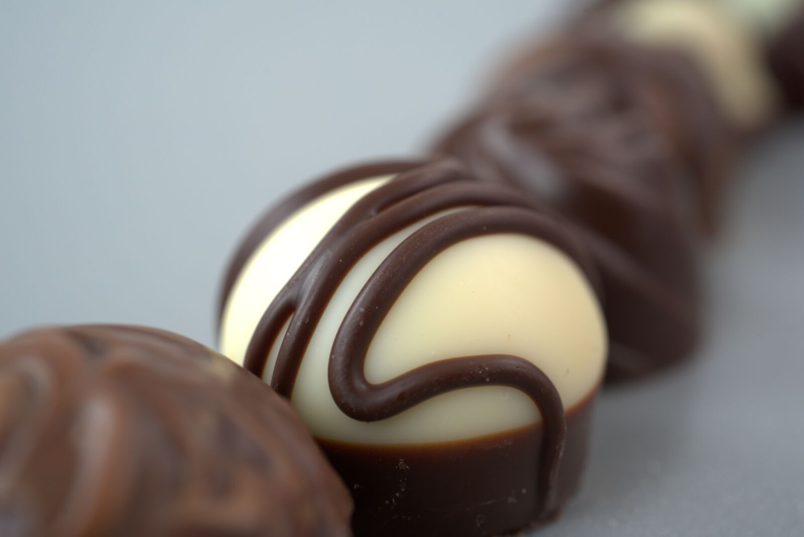 Sony FE 50mm F2.8 Macro sample photo. Praline, sweet, chocolate photography