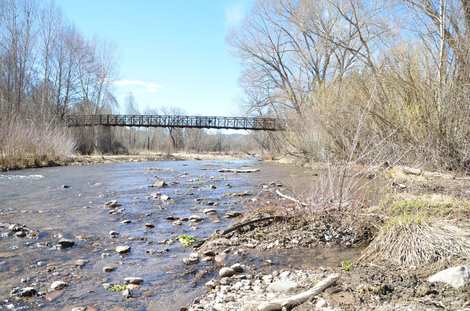 Nikon D7000 sample photo. River, bridge, rocks photography