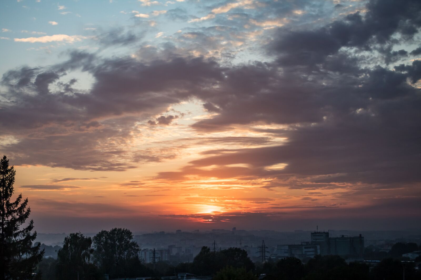 Canon EOS 750D (EOS Rebel T6i / EOS Kiss X8i) sample photo. Sunset, cityscape, urban photography