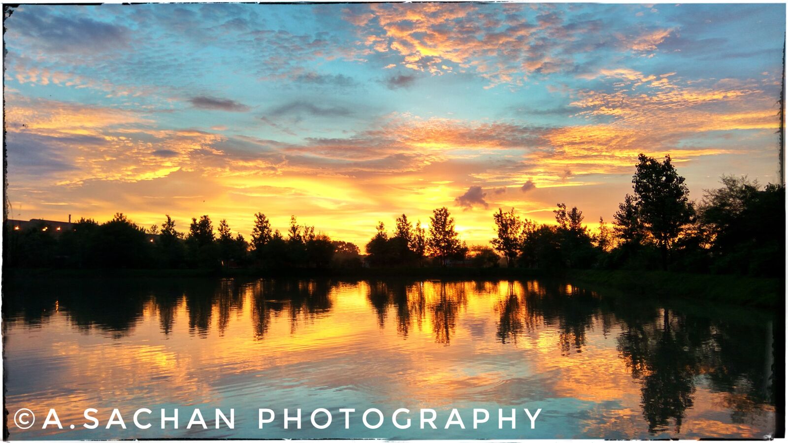 Xiaomi Redmi Note 3 sample photo. Sunset, landscape, lake photography