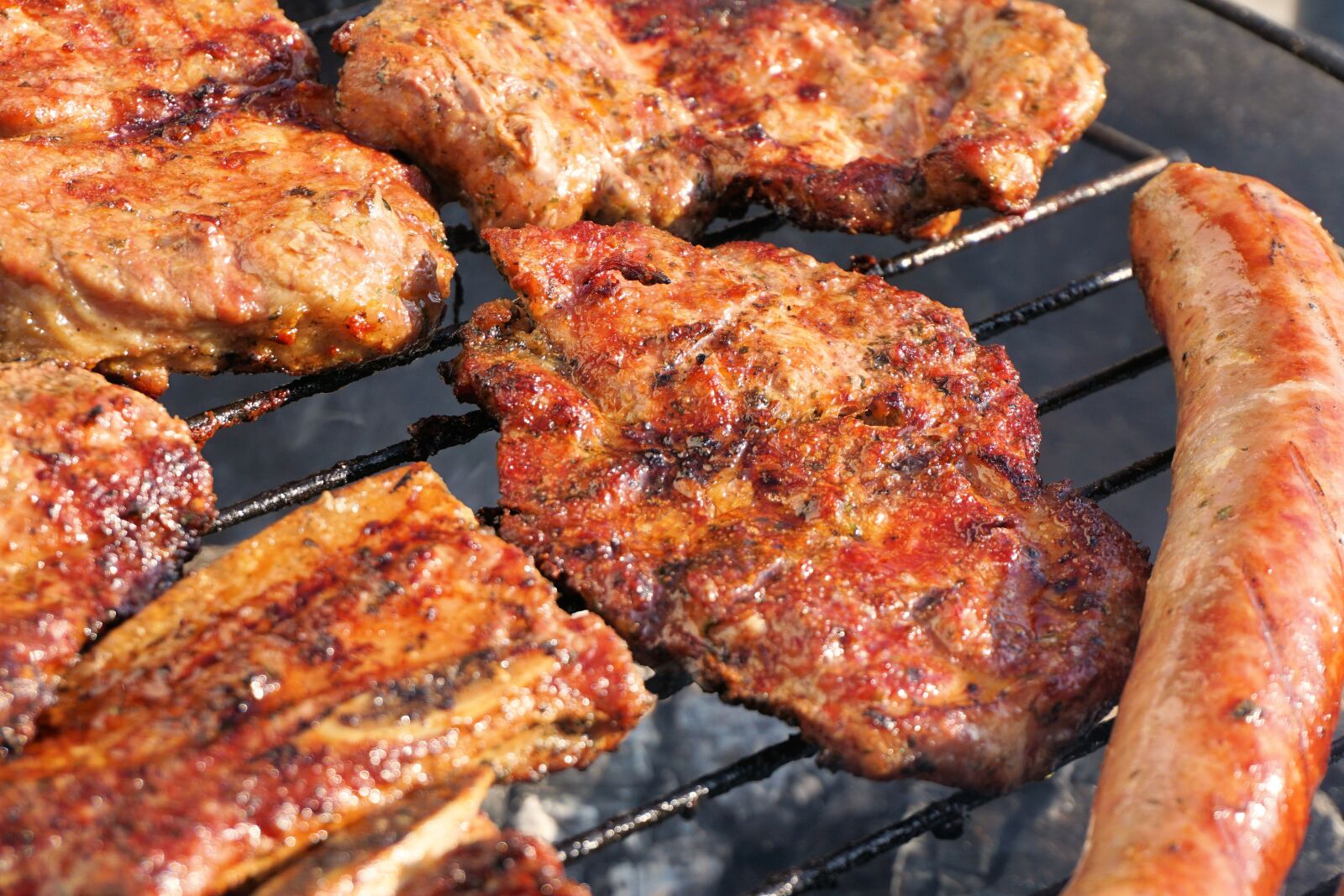 Sony a6000 sample photo. Grill, meat, barbecue photography