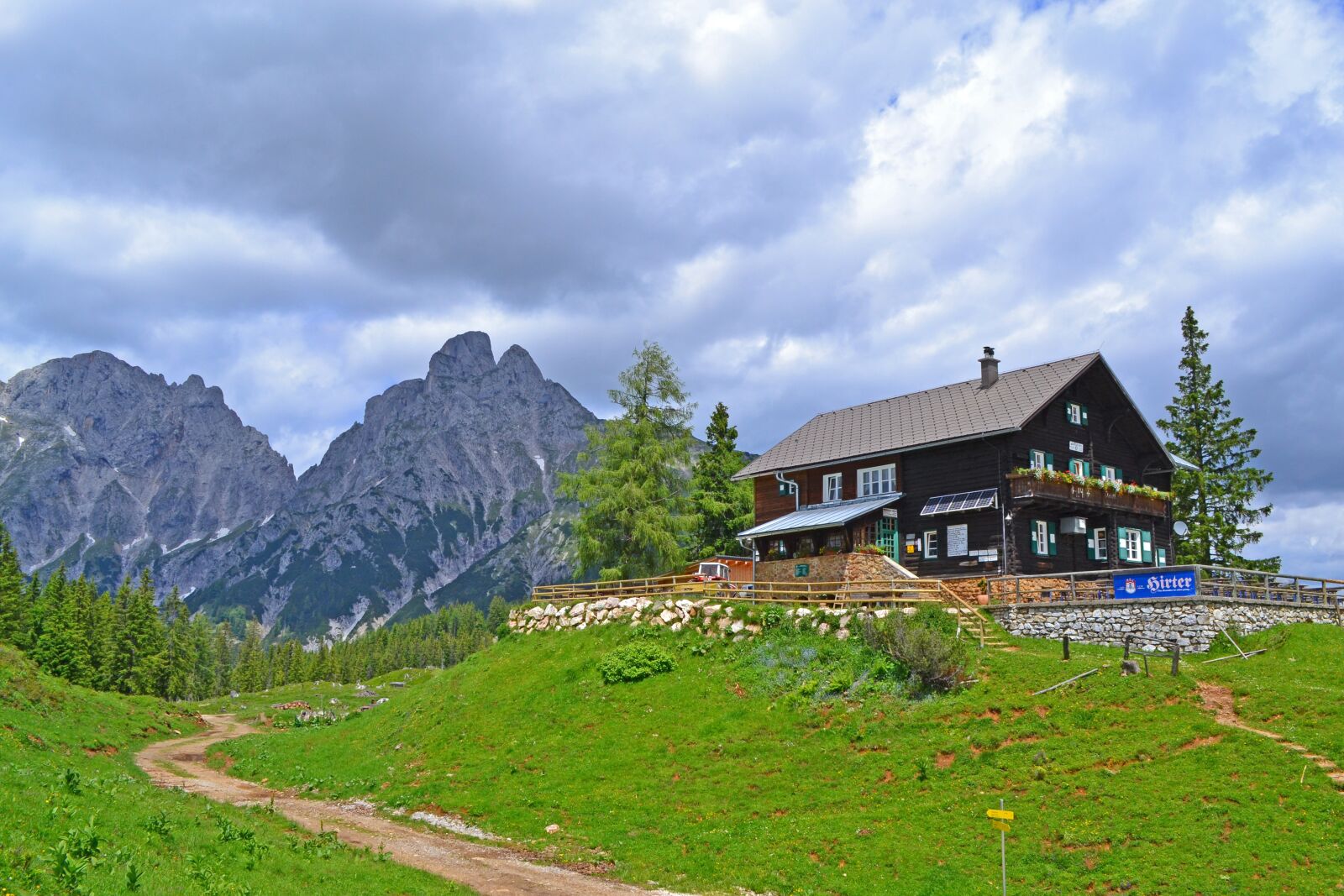Nikon D3100 sample photo. M dinger hut, austria photography