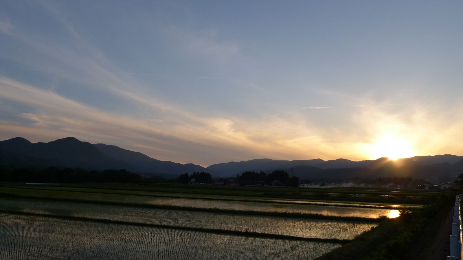 Panasonic Lumix DMC-LX5 sample photo. Countryside, yamada's rice fields photography