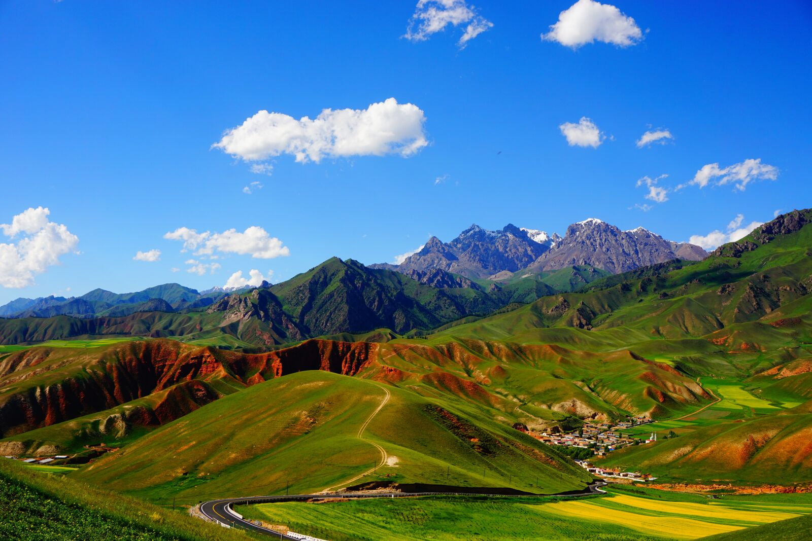 Sony a6000 sample photo. Mountains, sky, scenery photography