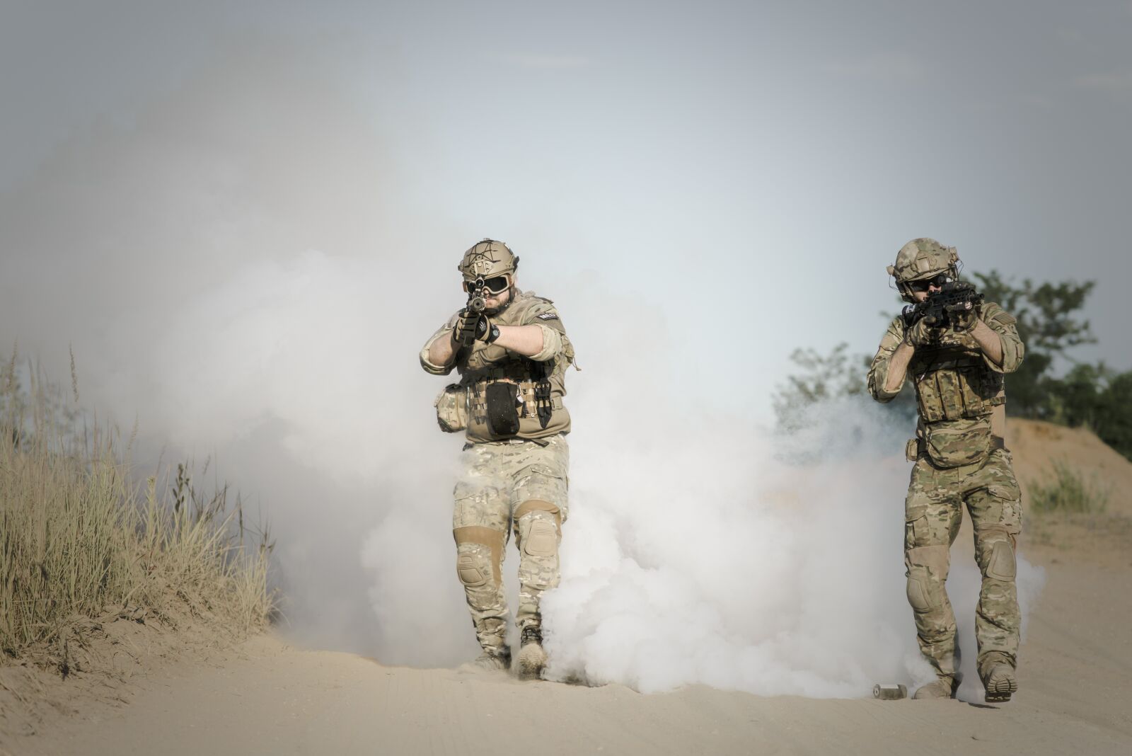 Nikon D600 sample photo. War, desert, guns photography