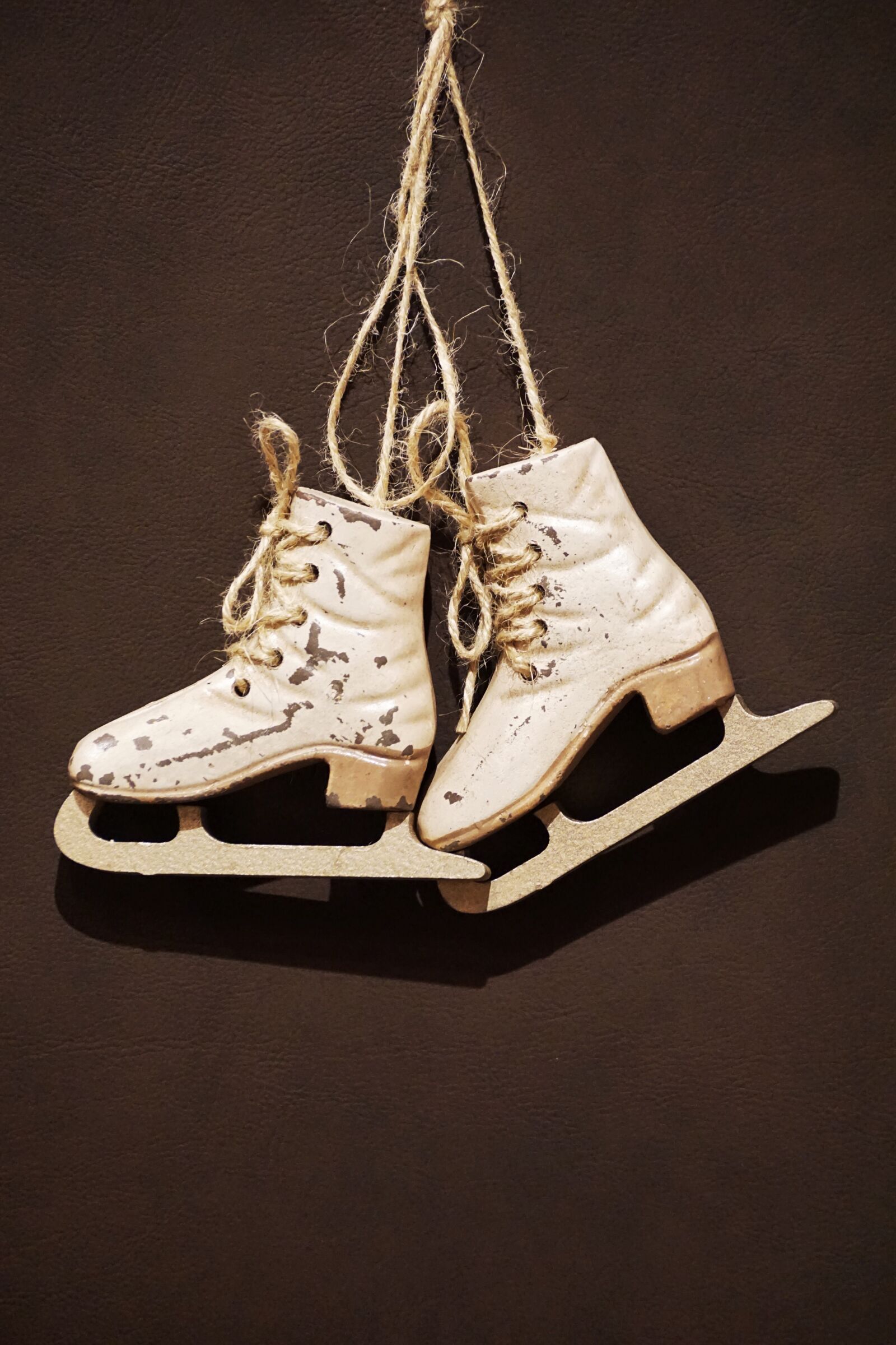 Sony DT 55-300mm F4.5-5.6 SAM sample photo. Skates, decor, winter photography