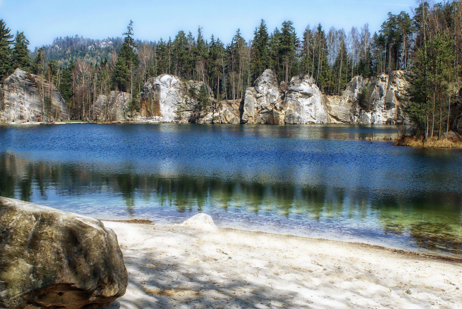Sony Alpha DSLR-A300 sample photo. Wallpaper, rock city, czech photography