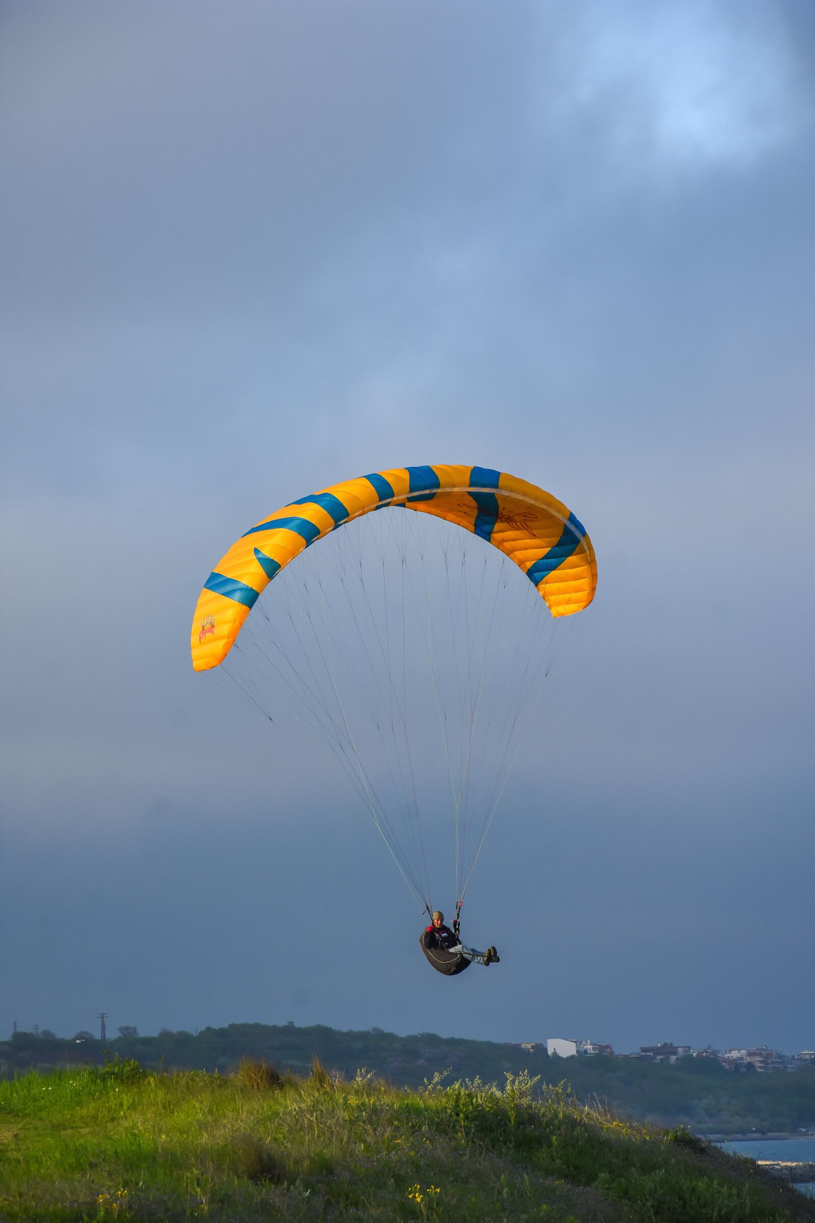Nikon D7200 sample photo. Sky, parachute, air photography