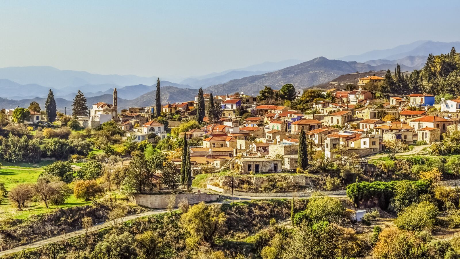 Nikon D3300 sample photo. Cyprus, kato drys, village photography