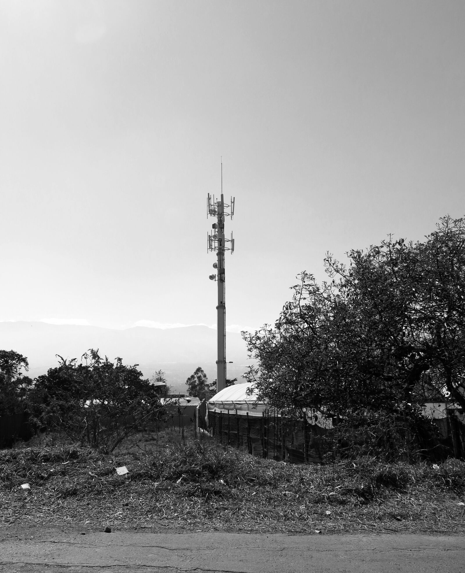 Canon PowerShot G15 sample photo. Tower, cables, electricity photography