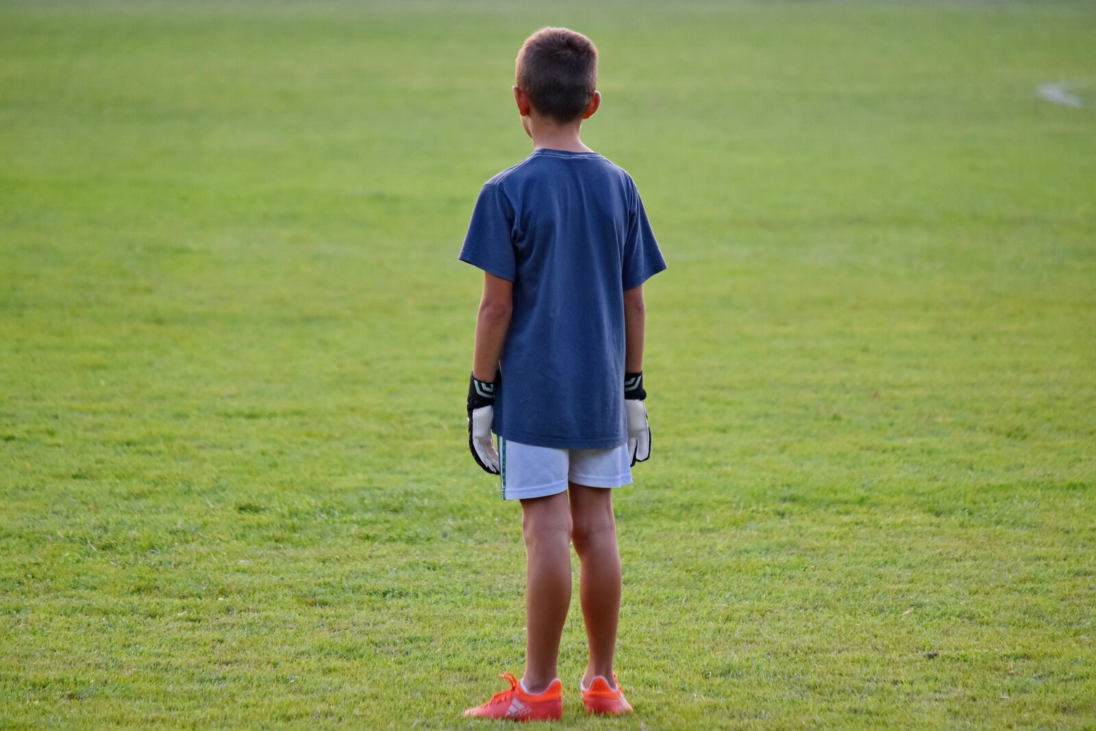 Nikon D5500 sample photo. Boy, child, football player photography