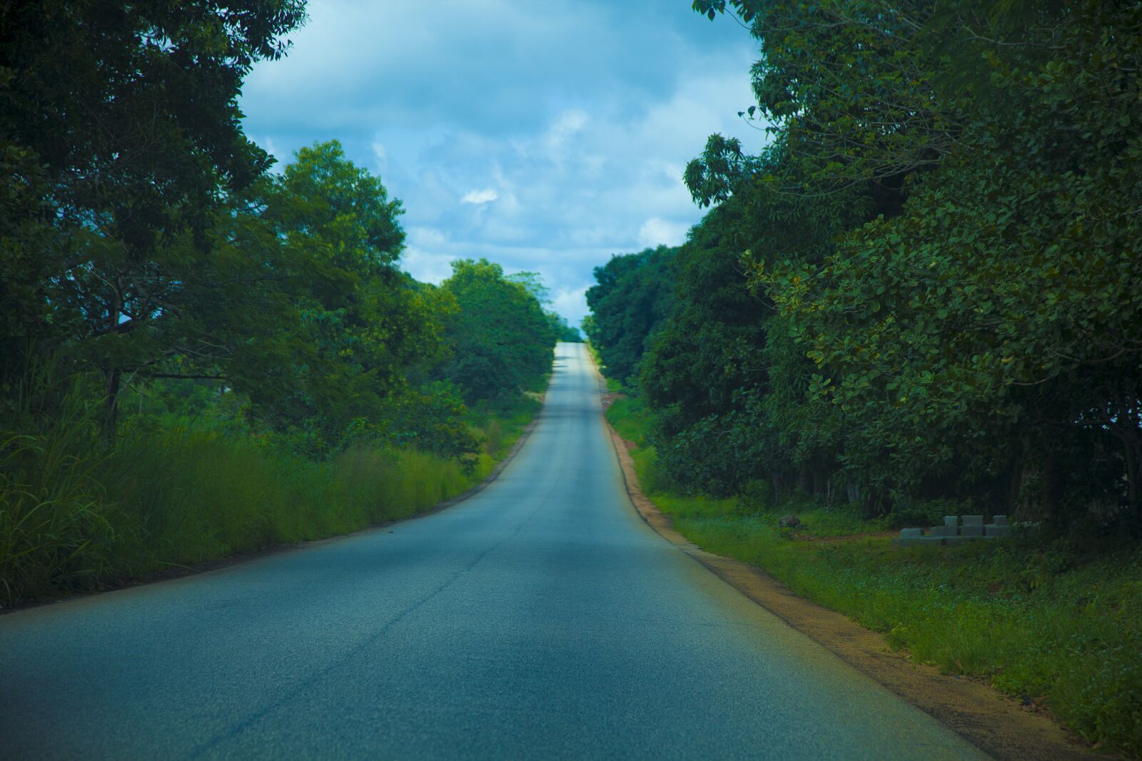 Canon EOS 5D Mark II sample photo. Village, africa, road photography