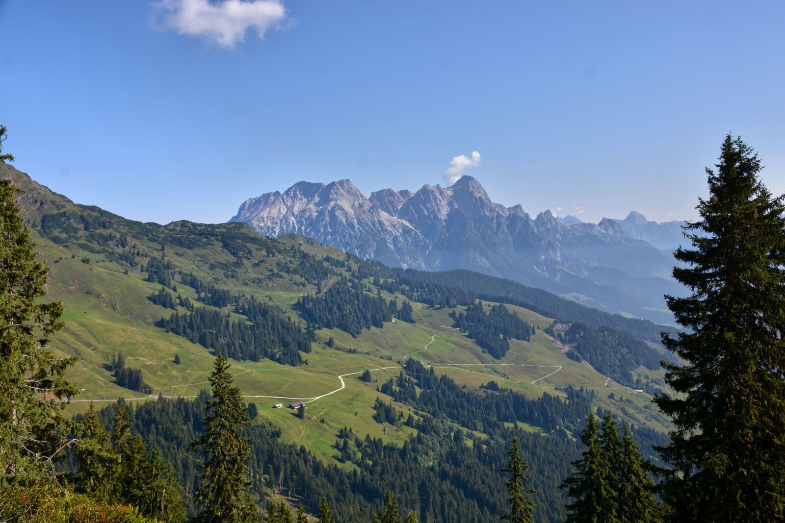 Nikon D7100 sample photo. Mountains, summer, saalbach photography