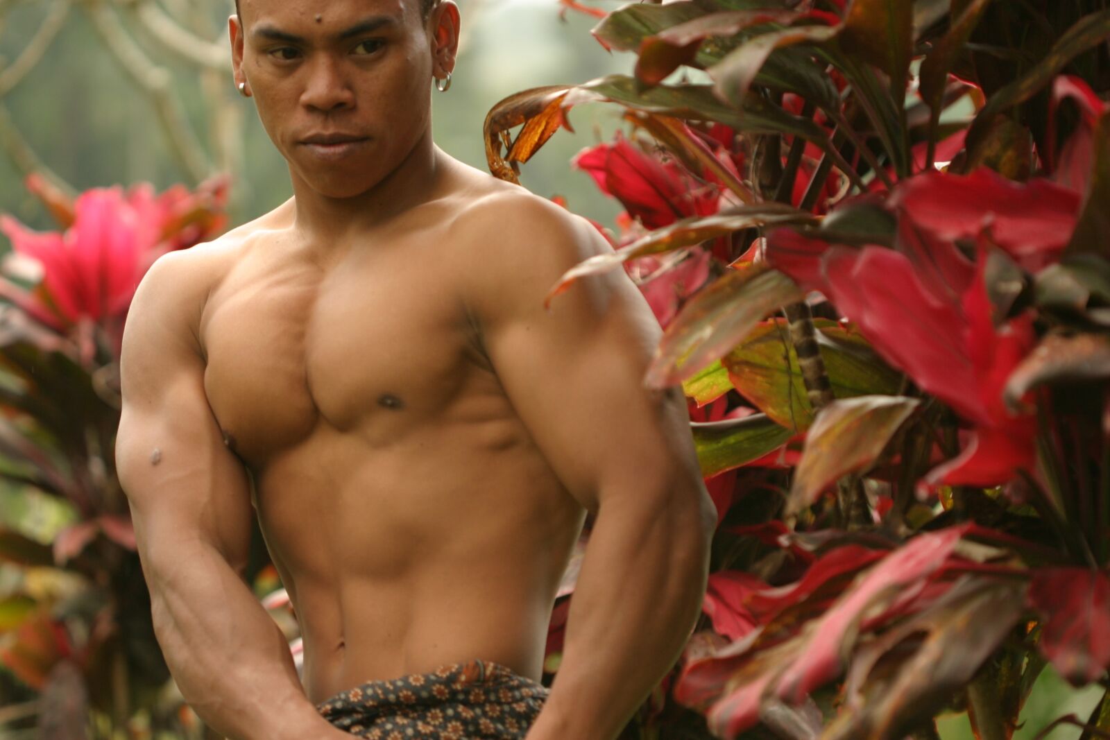 Canon EOS 10D sample photo. Body builder, bali photography