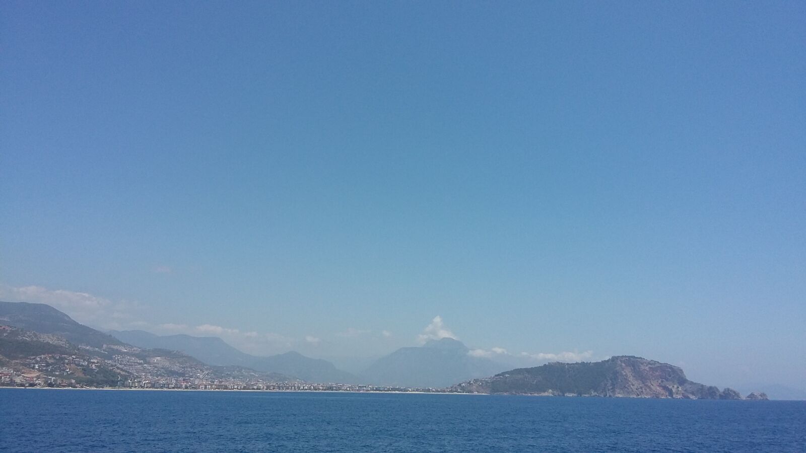 Samsung SM-A300FU sample photo. Mountains, ocean, coast photography