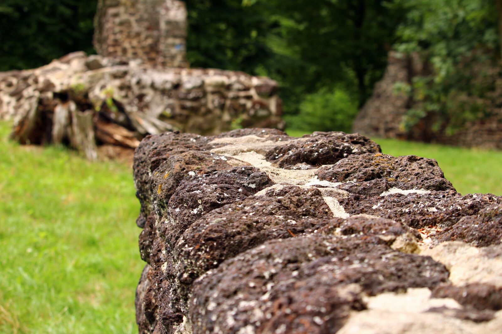 Canon EOS 100D (EOS Rebel SL1 / EOS Kiss X7) sample photo. Ruin, wall, rasenerz photography