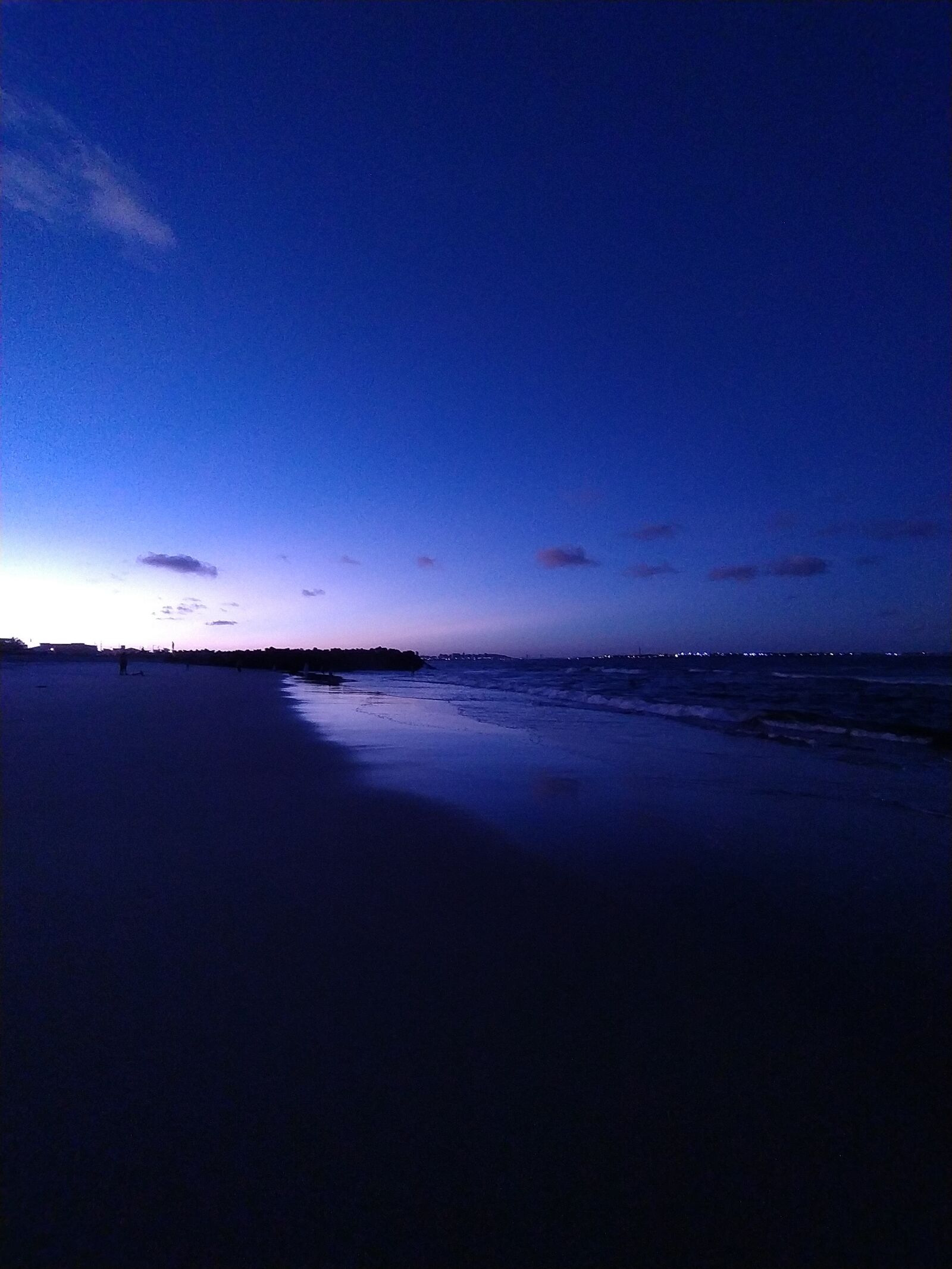 Xiaomi Redmi Note 8 sample photo. Sunset, beach, mar photography