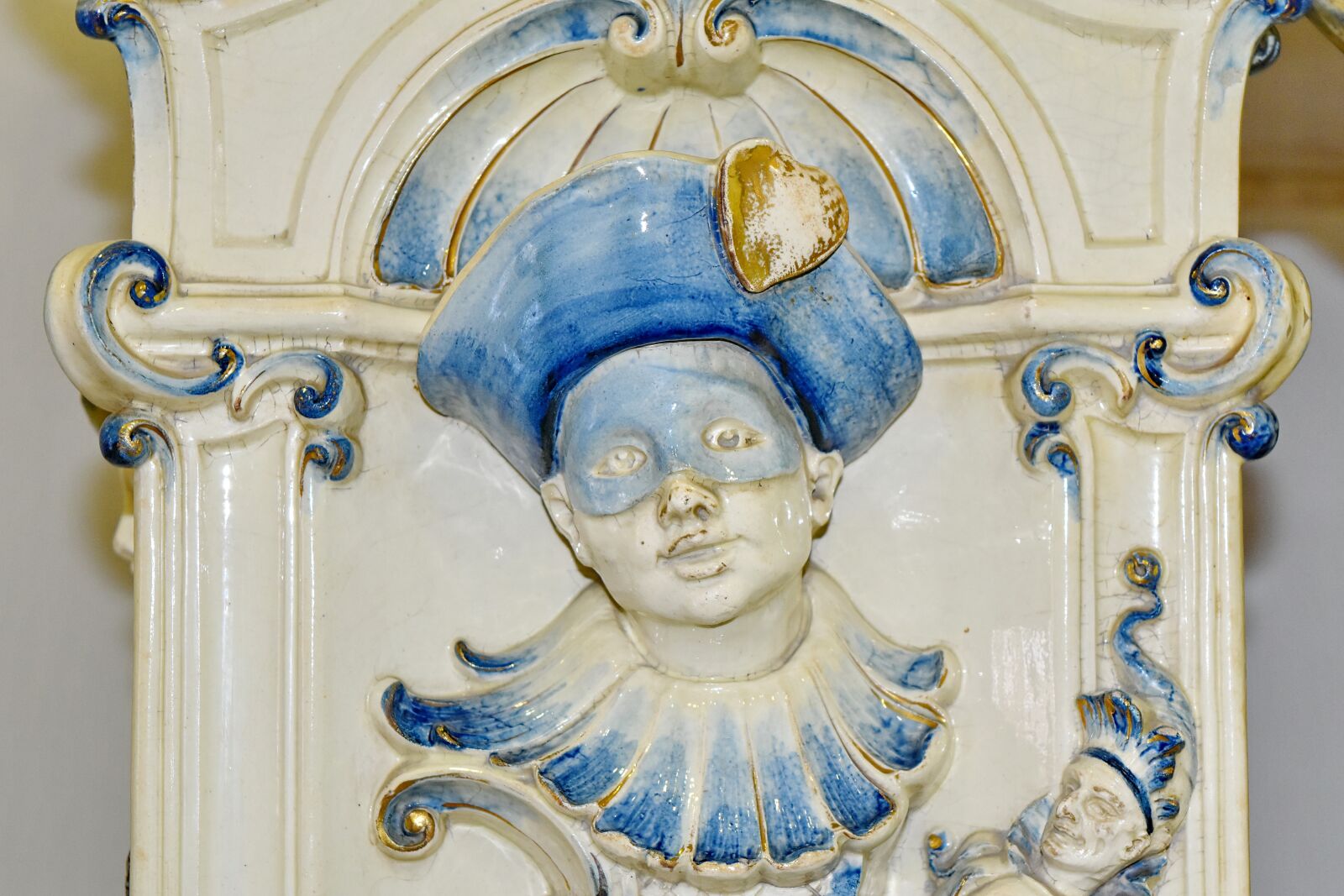 Nikon D5500 sample photo. Baroque, bust, porcelain, statue photography