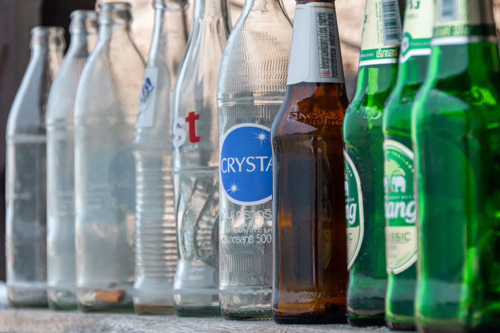 Nikon D5600 sample photo. Bottle, glass, crystal photography