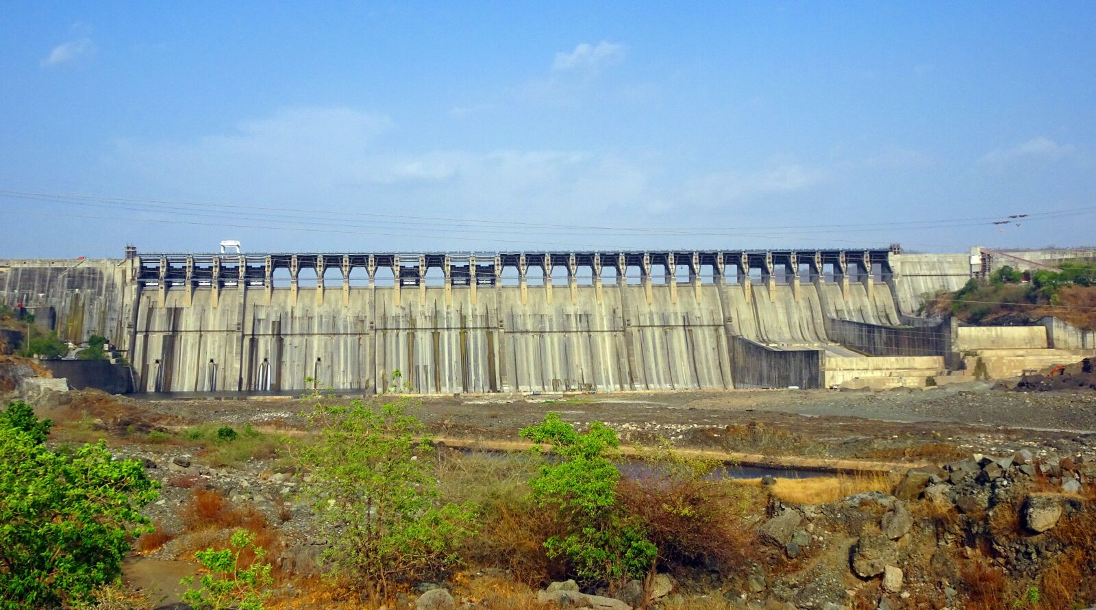 Sony Cyber-shot DSC-HX90V sample photo. Dam, sardar sarovar dam photography