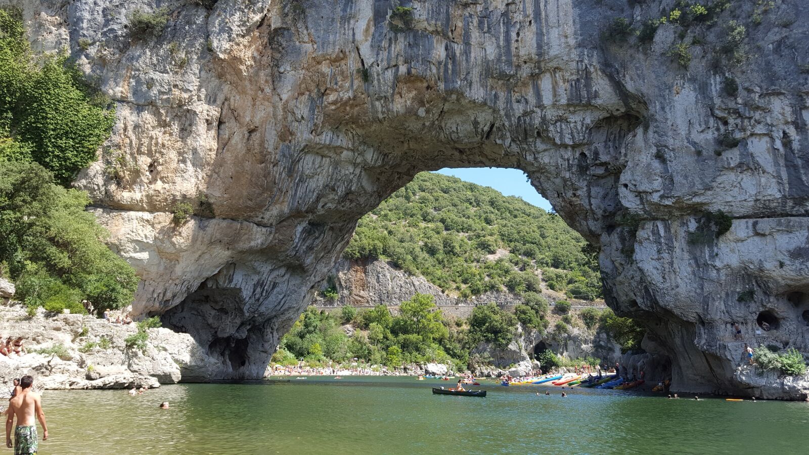 Samsung GALAXY S6 edge sample photo. Ardeche, pont, du, diable photography