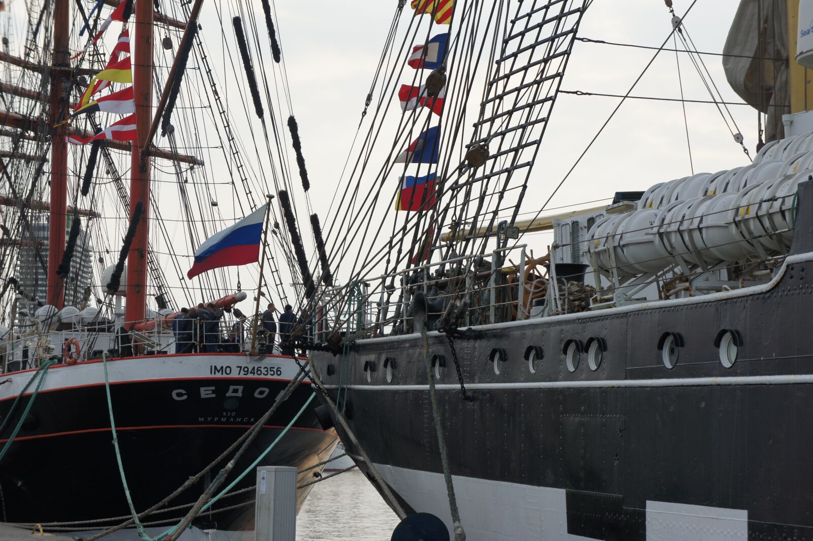 Sony Alpha NEX-5 + Sony E 18-55mm F3.5-5.6 OSS sample photo. The four-masted barque, sedov photography