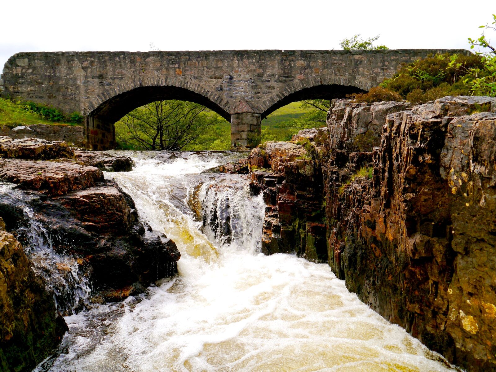 Panasonic Lumix DMC-G3 sample photo. Scotland, water, waterfall photography