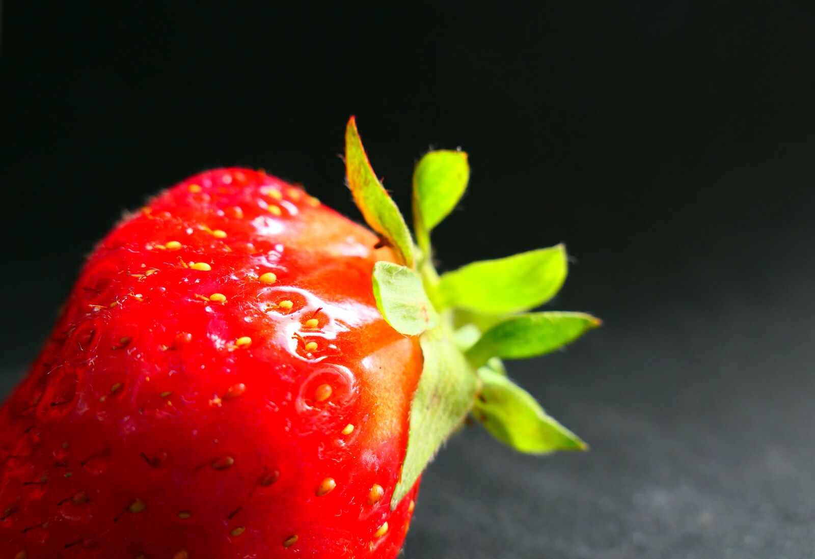 Panasonic Lumix DMC-LX10 (Lumix DMC-LX15) sample photo. Strawberry, fruit, fruits photography