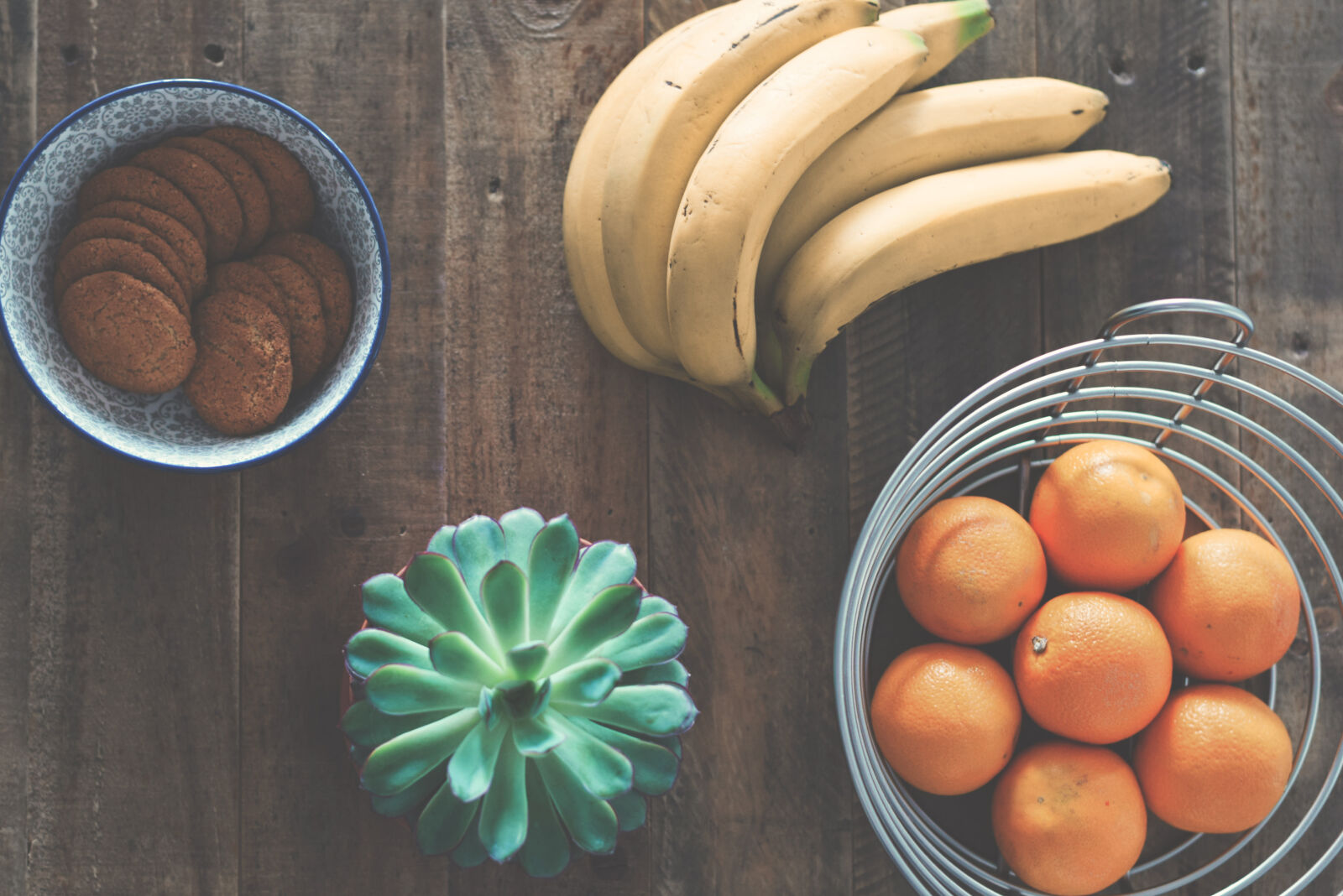 Nikon D3300 sample photo. Bananas, bowl, breakfast, citrus photography
