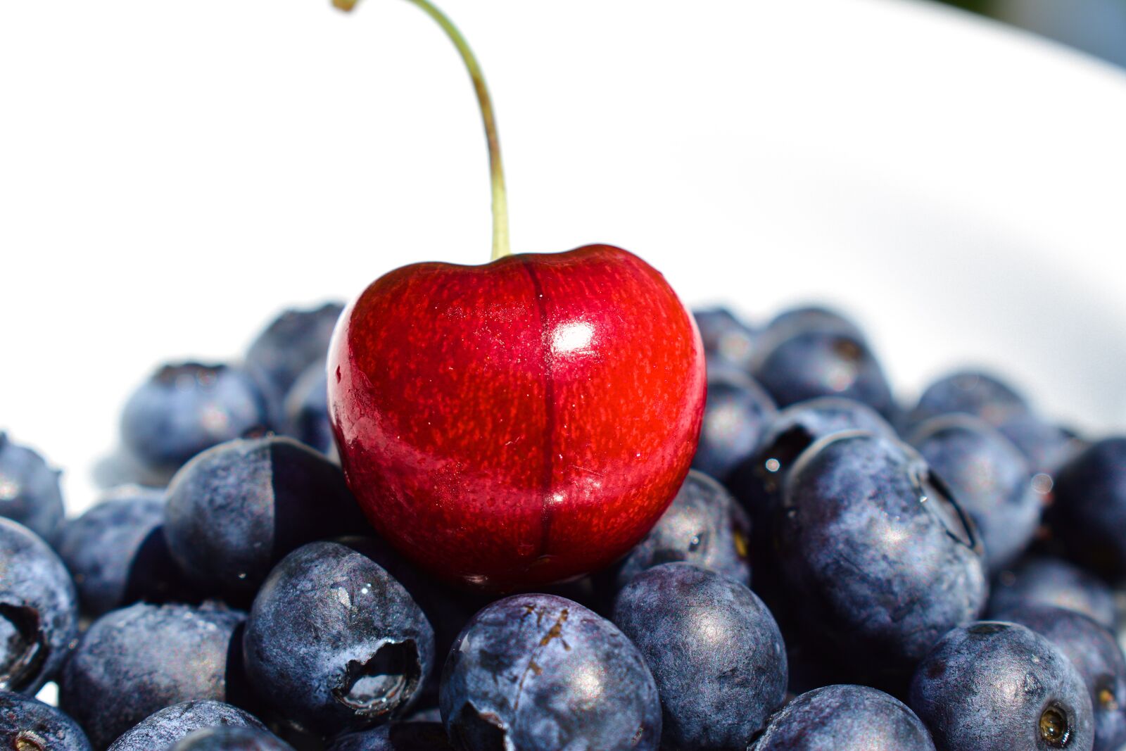 Nikon D5600 sample photo. Cherry, blueberry, fruit photography