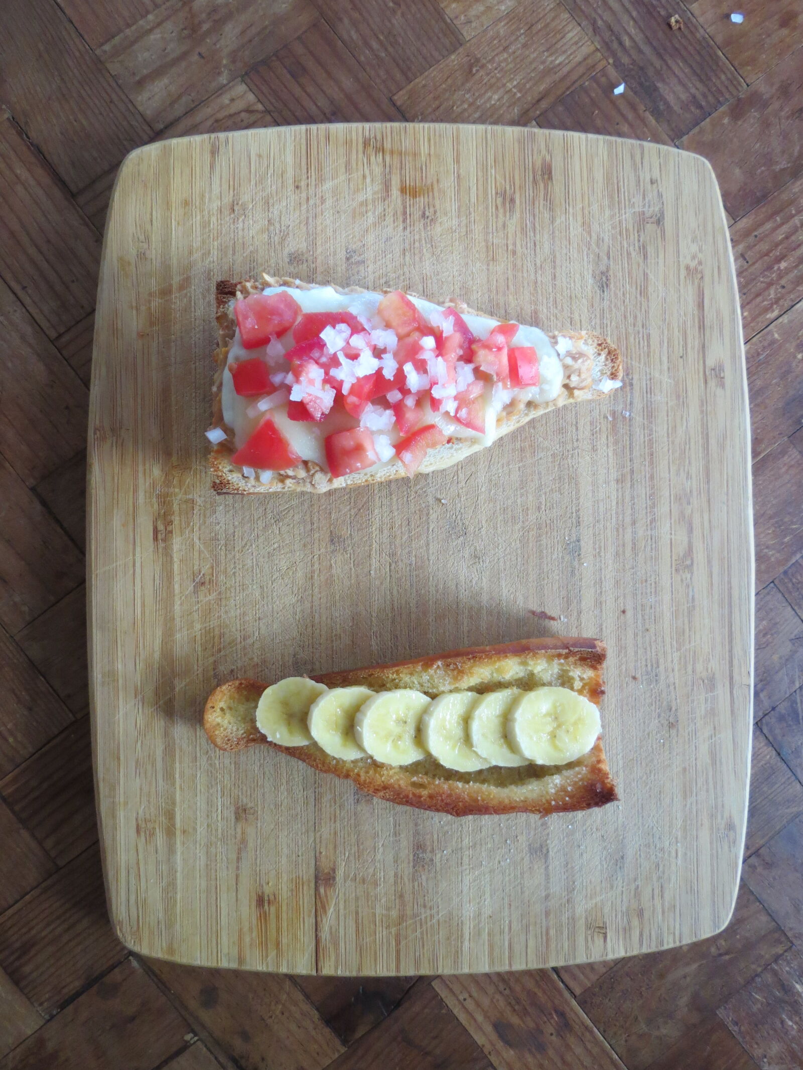 Canon PowerShot SX40 HS sample photo. Banana, bread, sweet, tomato photography