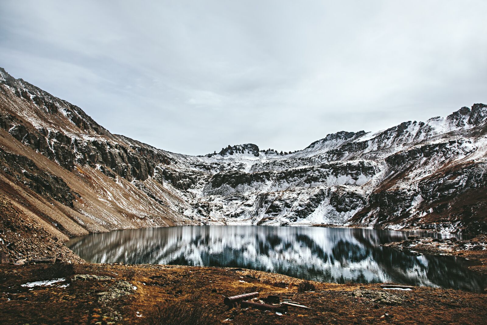 Canon EF 24-70mm F2.8L II USM sample photo. Cold, lake, landscape photography