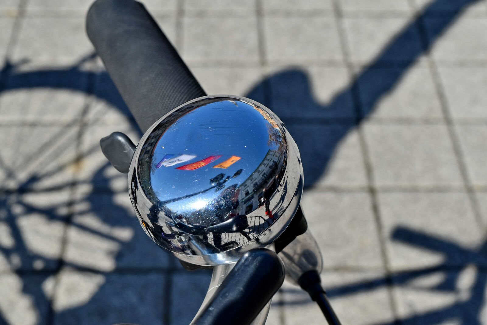 Nikon D5500 sample photo. Bicycle, gearshift, metallic, reflection photography