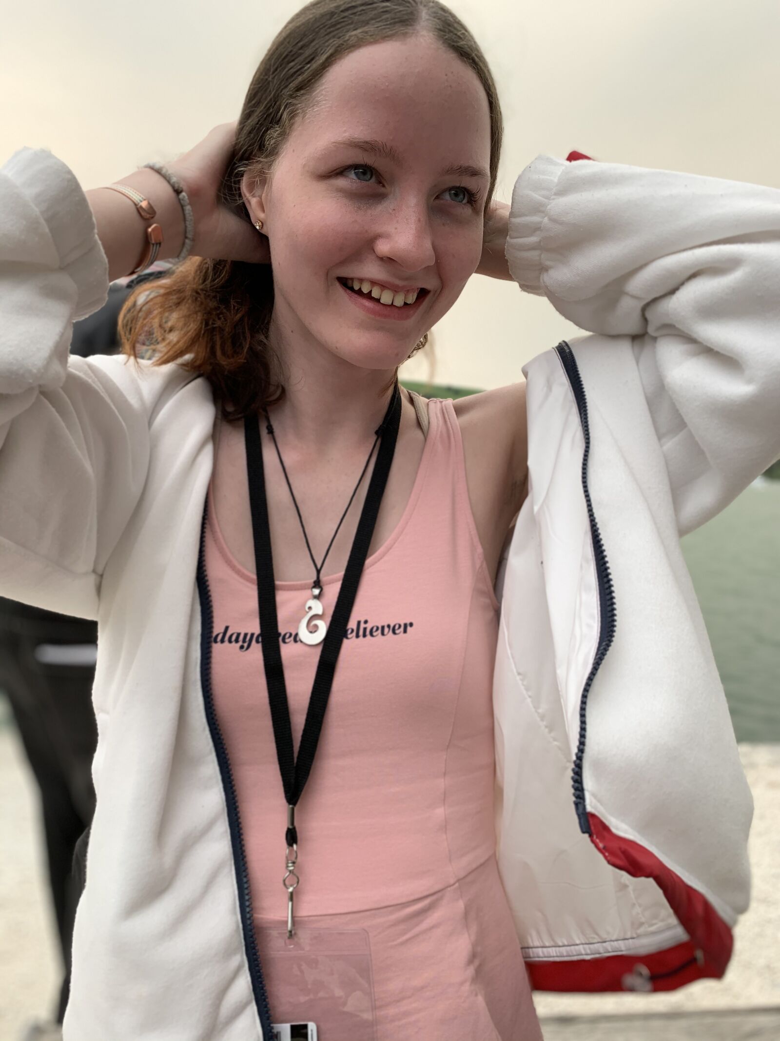 Apple iPhone XR sample photo. Teen girl, fun, teenager photography