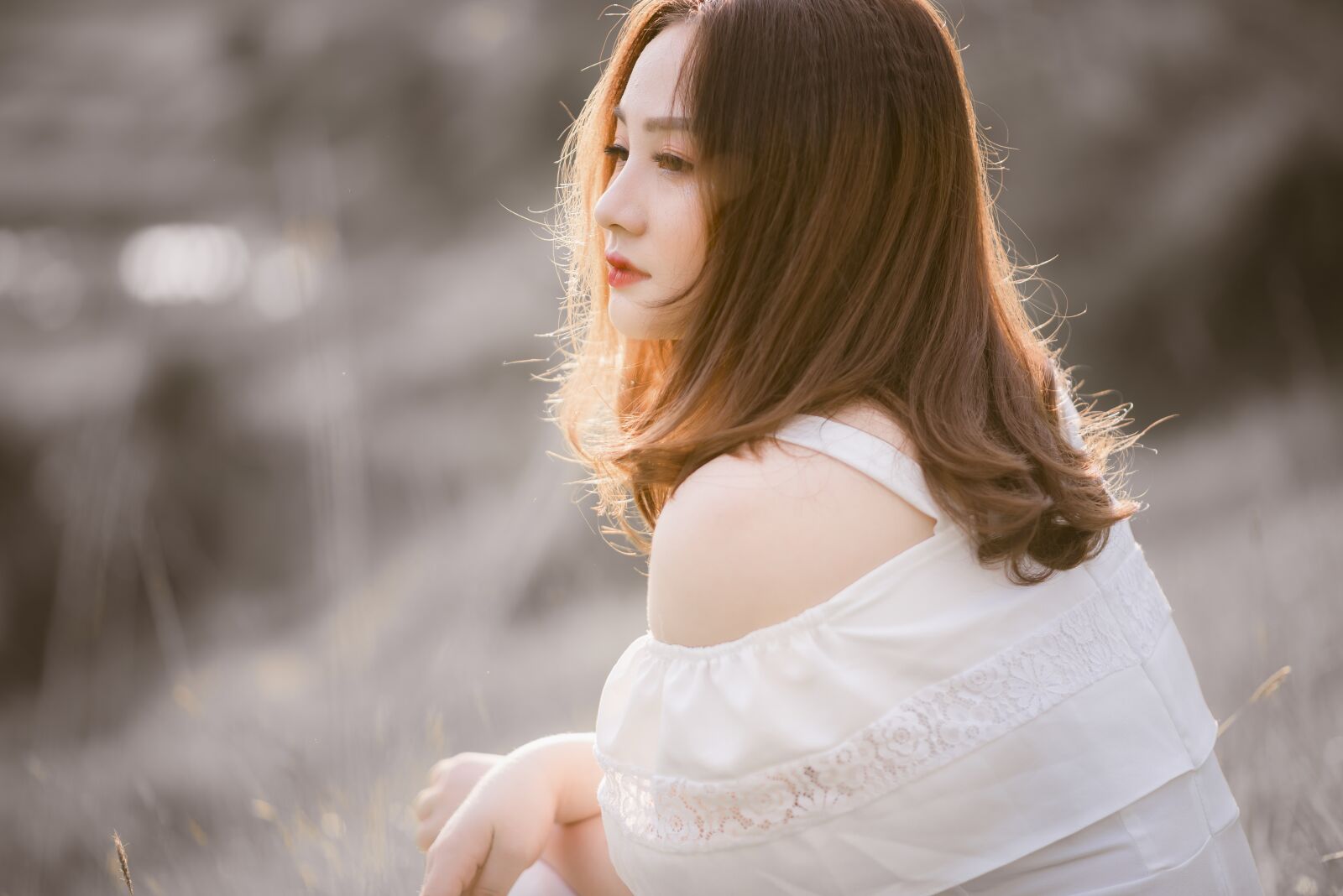 Nikon D750 sample photo. Girl, sunny, hair photography