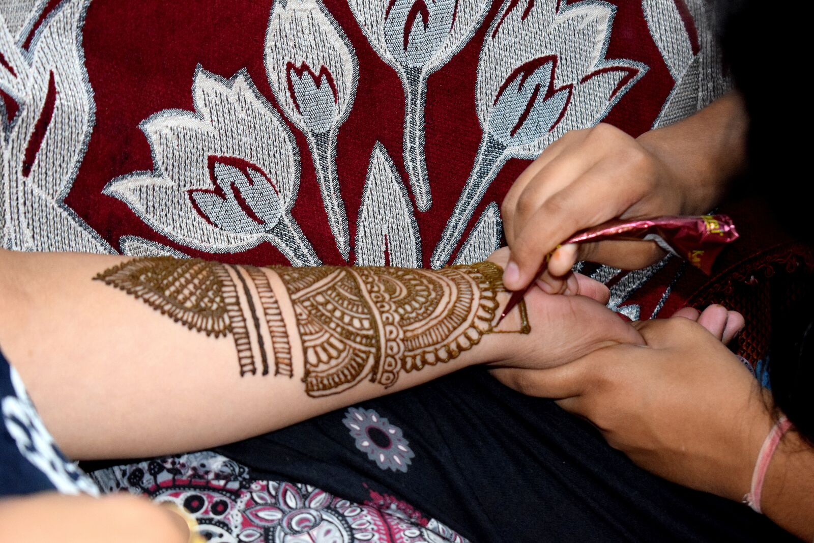 Nikon D3300 sample photo. Henna, tatoo, mehandi photography
