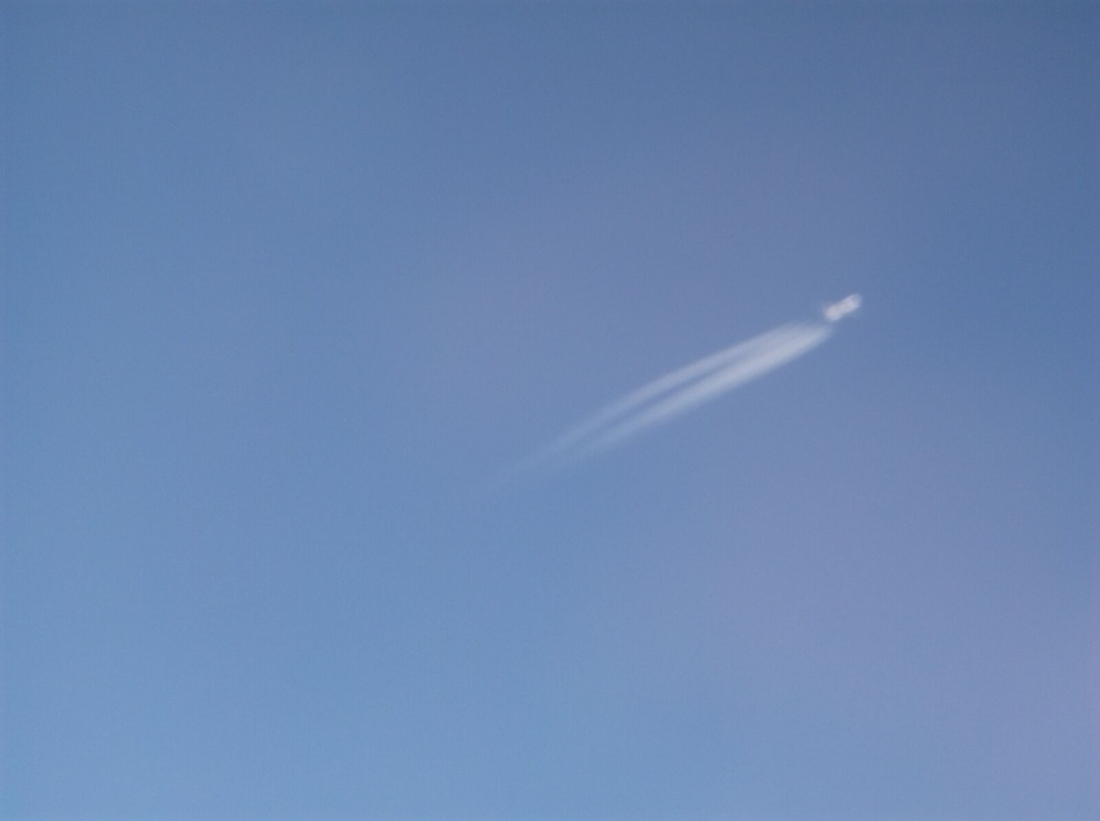 Fujifilm FinePix AX550 sample photo. Blue, sky, object, plane photography