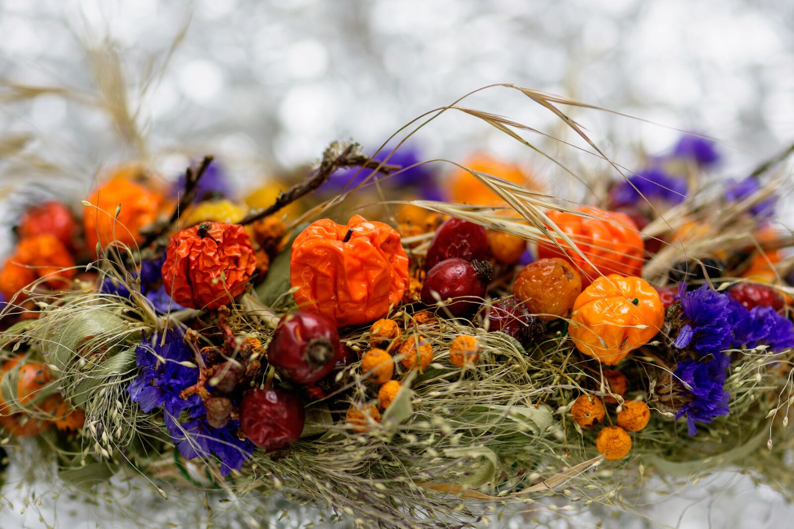 Nikon D7200 sample photo. Pumpkin, arrangement, bokeh photography