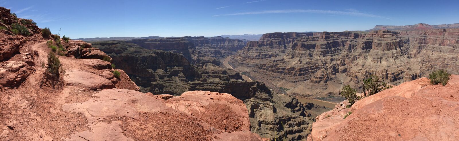 Apple iPhone 6 sample photo. Grand canyon, desert panorama photography
