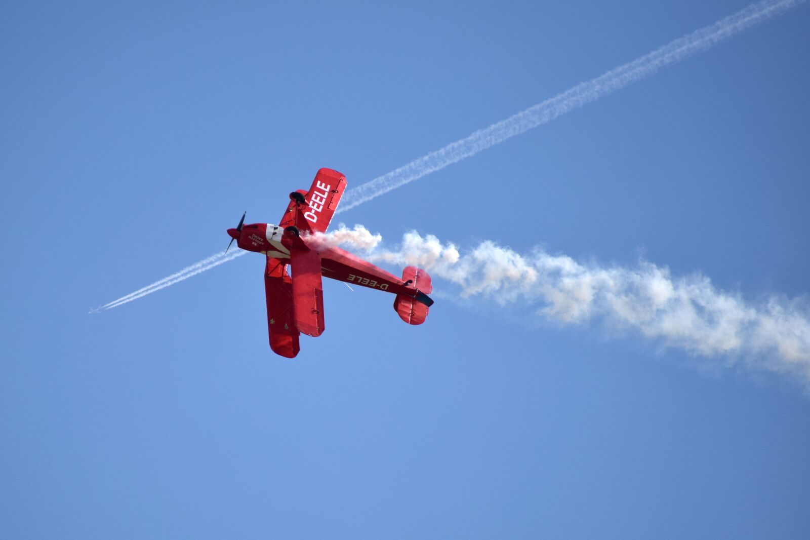 Nikon D5300 sample photo. The plane, biplane, stunts photography