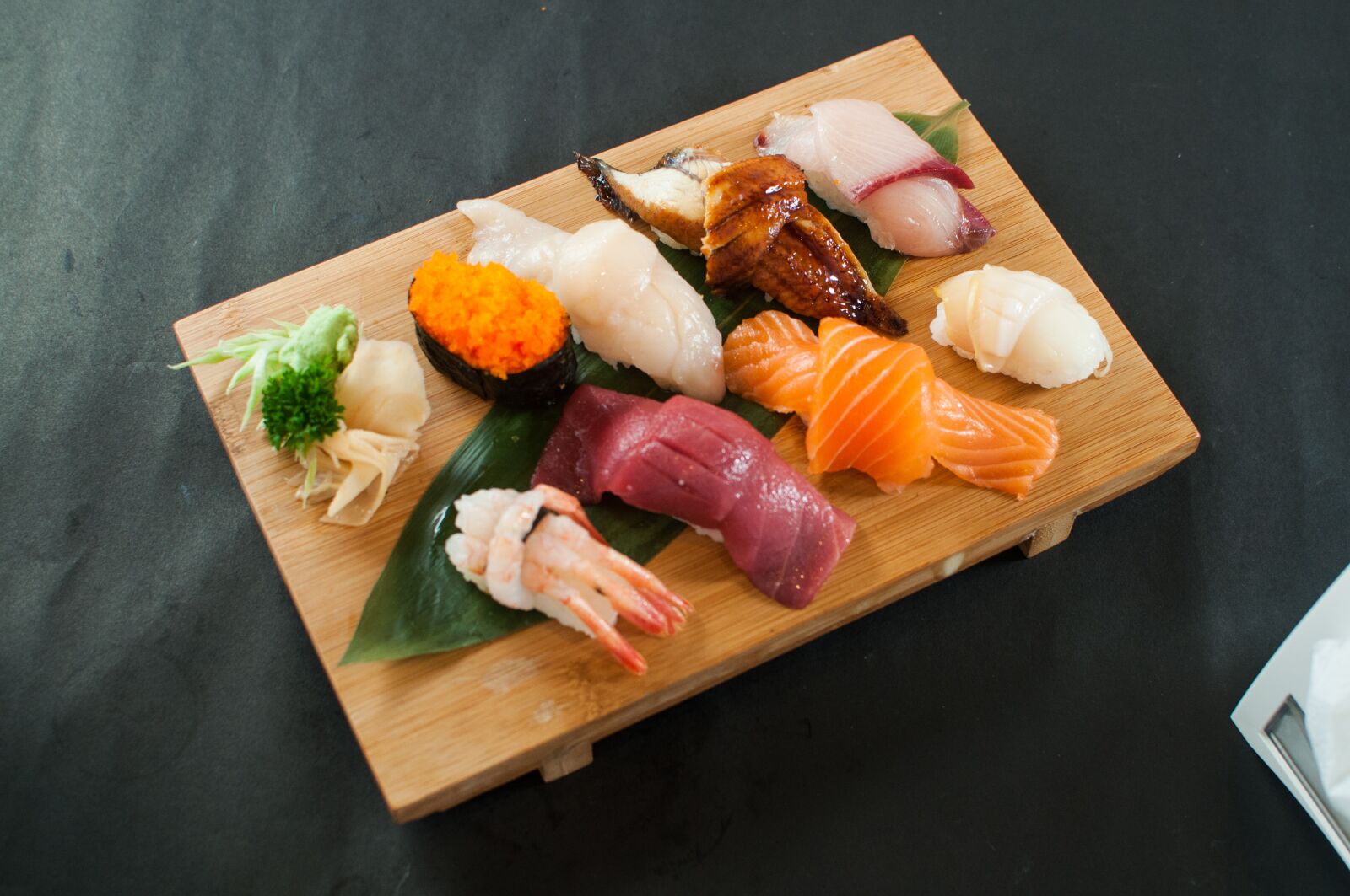 Nikon D5000 sample photo. Japan, food, sushi photography