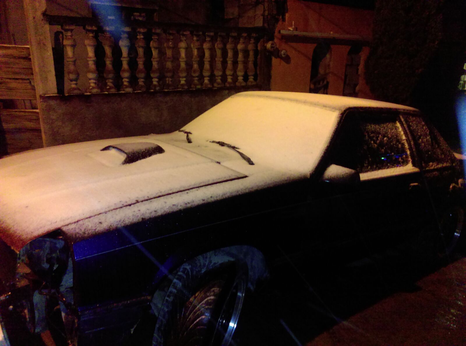 HTC DESIRE 650 sample photo. Car, snow, decoration photography