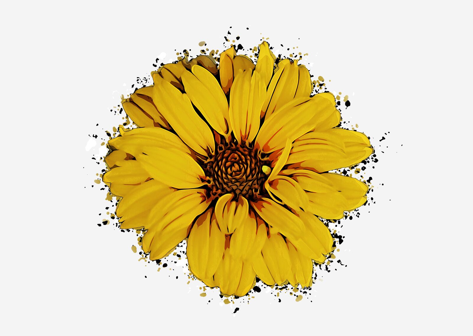 Canon EOS 700D (EOS Rebel T5i / EOS Kiss X7i) sample photo. Flower, drawing, cartoon photography
