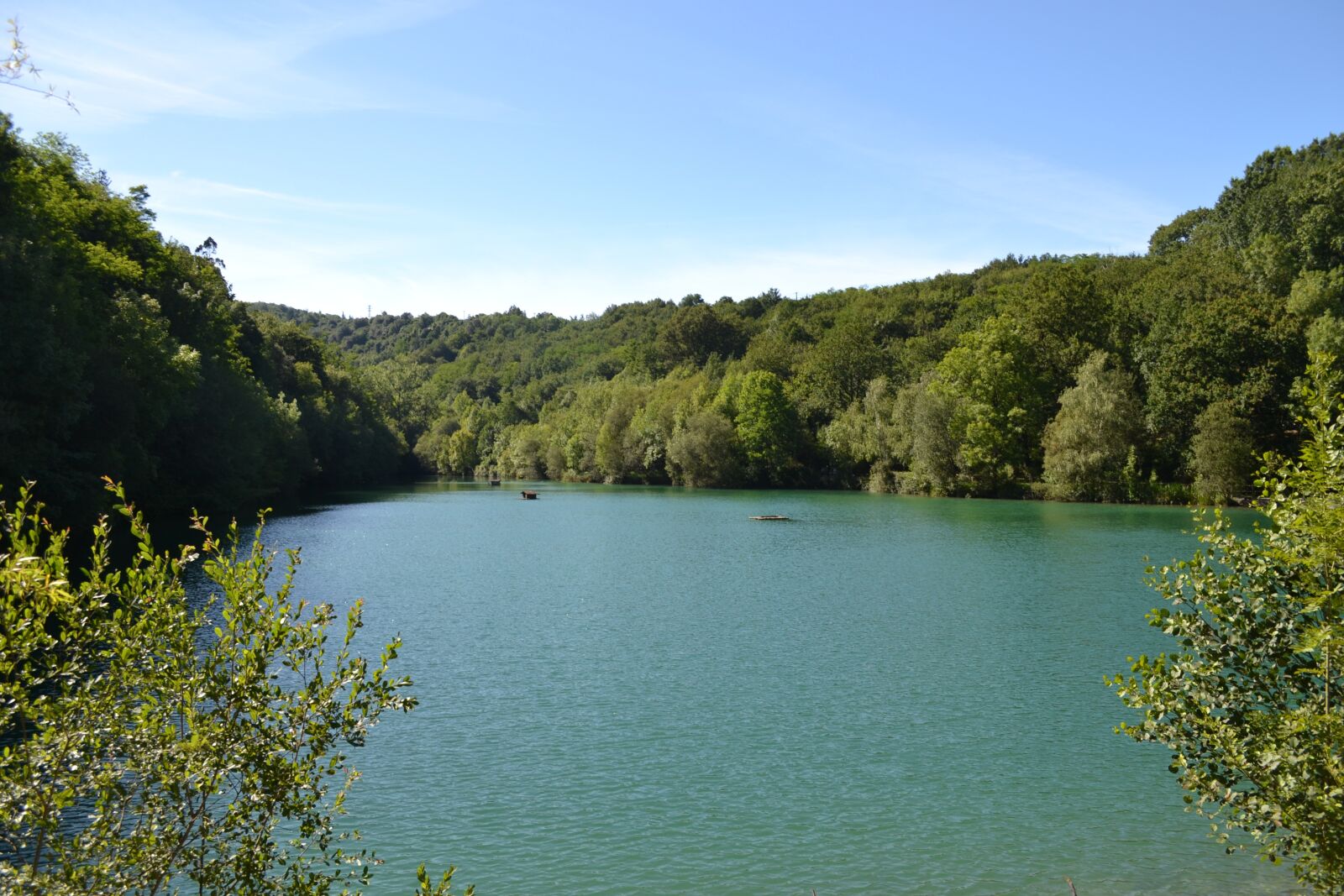 Nikon D3100 sample photo. Lake, forest, trees photography